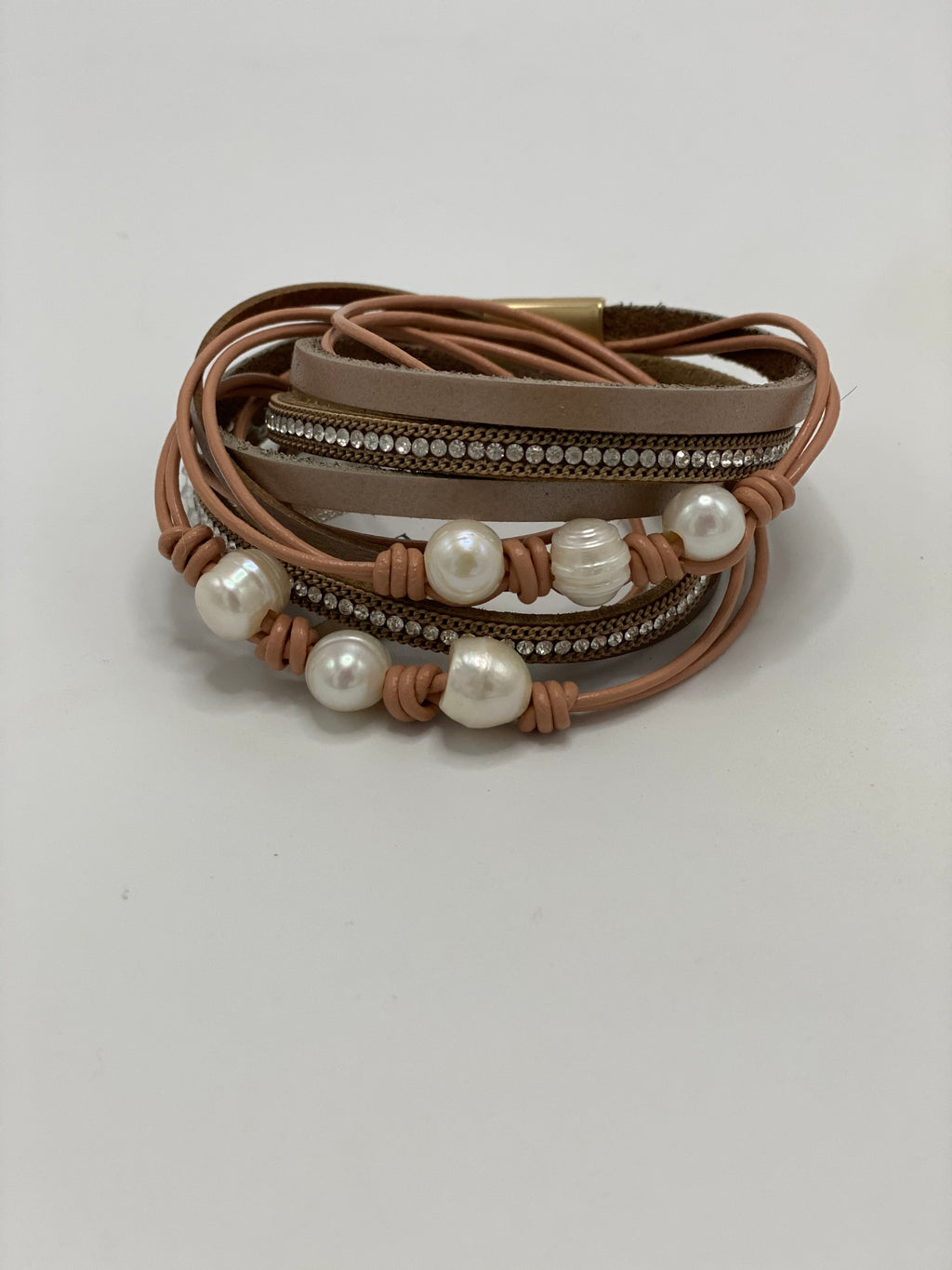 Pearl wrap bracelet 