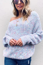 Popcorn knit sweater