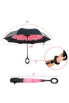 Pink flower fashion umbrella 