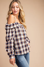 Boutowue baby flannel button down top