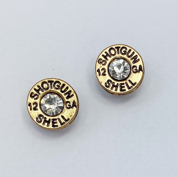 bullet style earrings