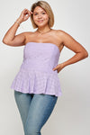 Summer plus size top