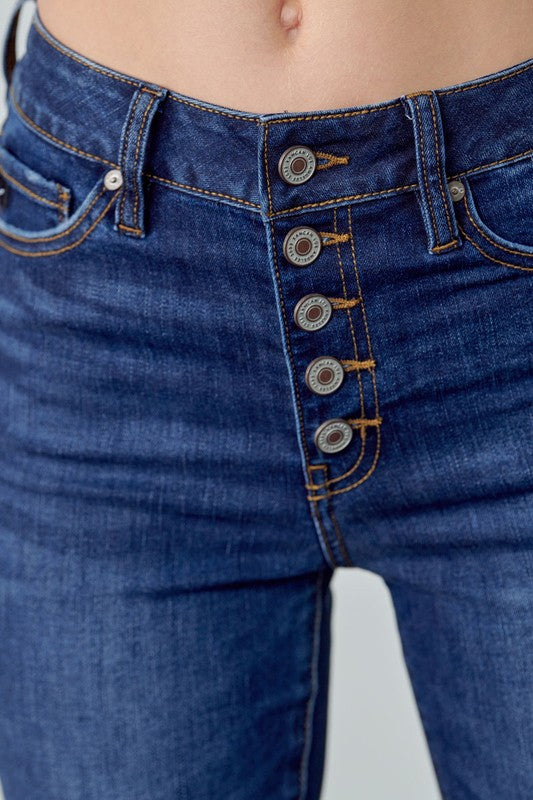 High waisted skinny jeans kancan 