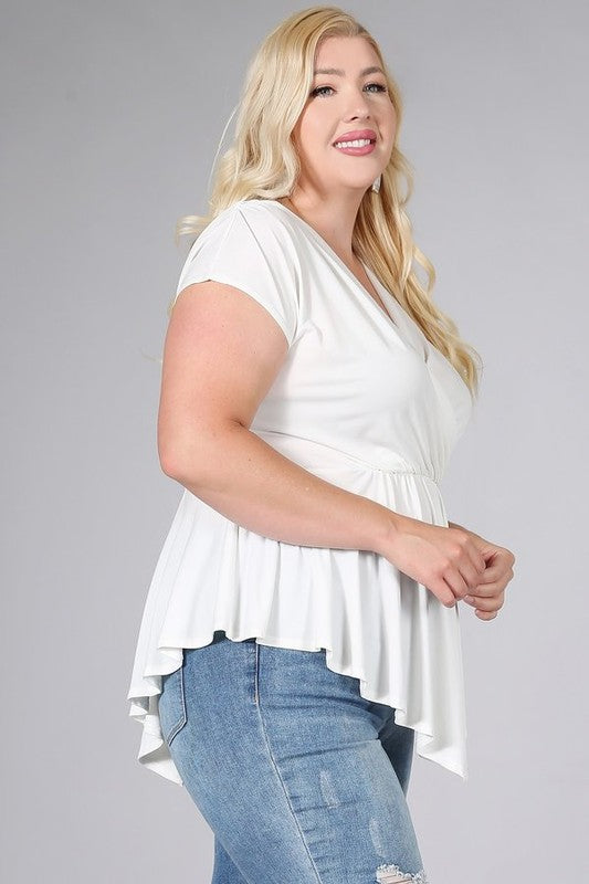 Summer plus size top