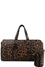 Weekender Duffle Bag - Leopard