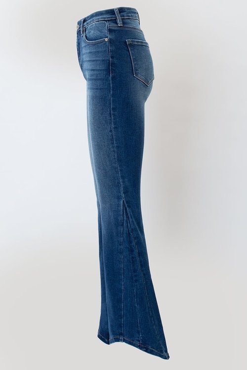 High rise Kan Can flare jeans