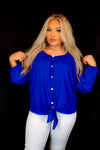 Sapphire Inspired Blouse
