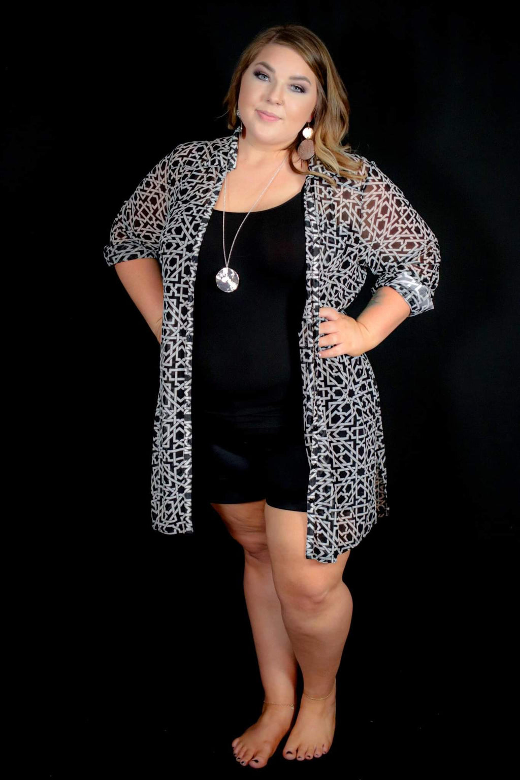 Delicate Touch Cardigan Curvy
