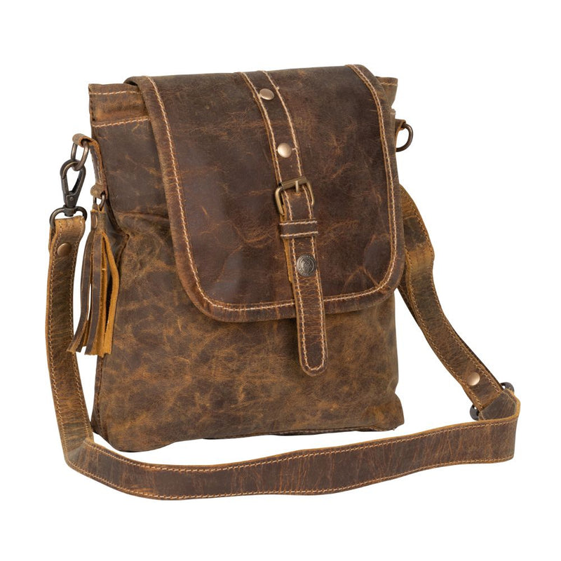 Myra leather purse