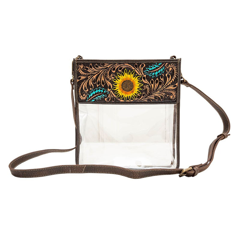 Myra "Sunflower" Clear Bag